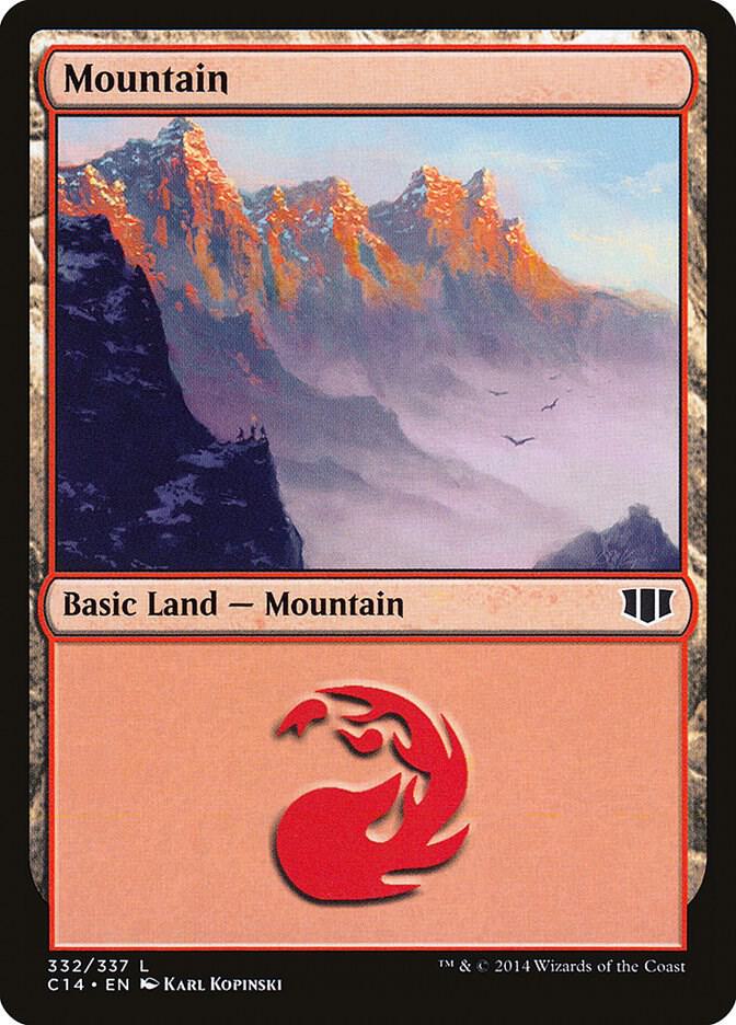 Mountain (332) 332 card