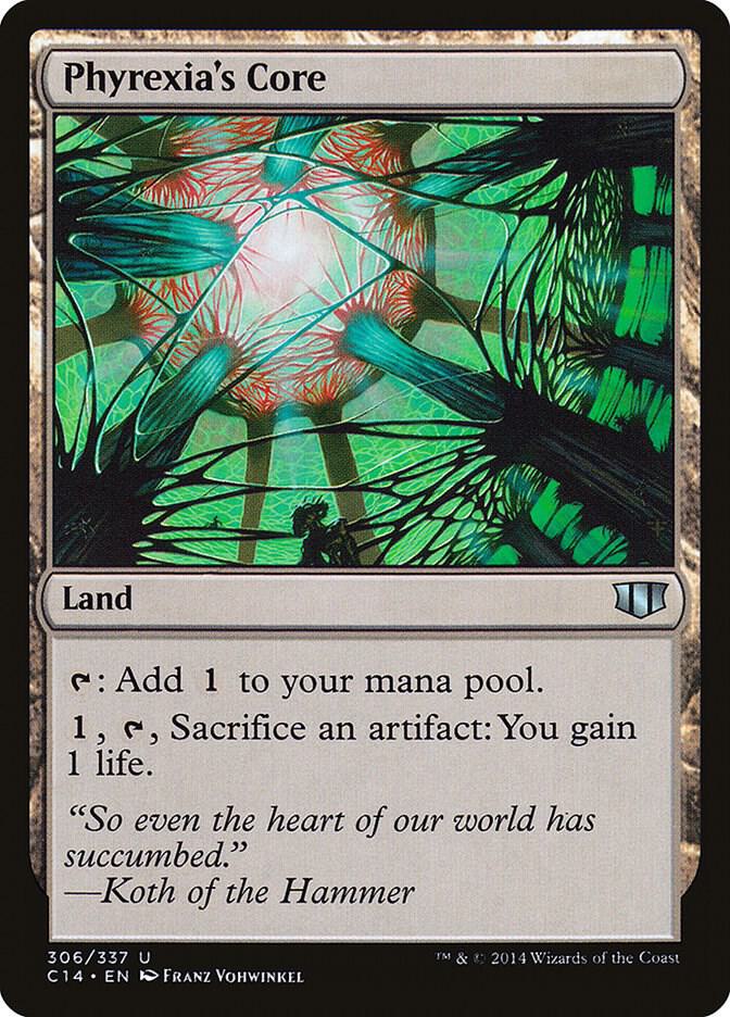 Phyrexia's Core 306 card