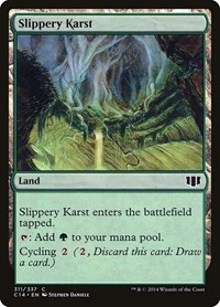 Slippery Karst (Commander 2014)