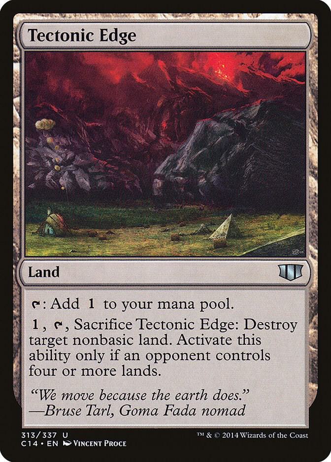 Tectonic Edge 313 card