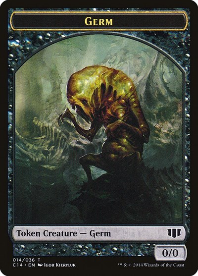 Germ // Zombie (016) Double-Sided Token