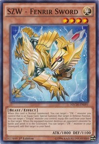 Near Mint Condition YUGIOH Card ZW Ultimate Shield Mint