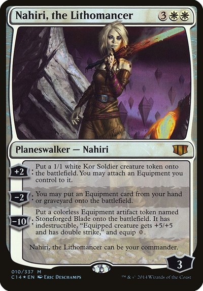 Nahiri the Lithomancer Commander 2014