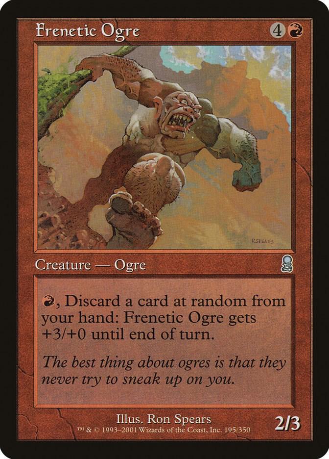 Frenetic Ogre 195 card