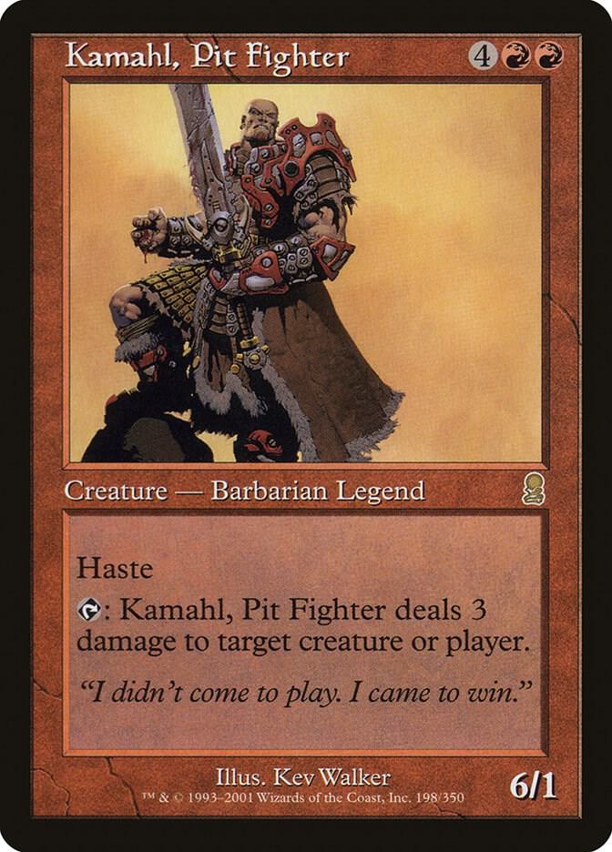 Kamahl, Pit Fighter - Odyssey - Magic: The Gathering - TCGplayer.com