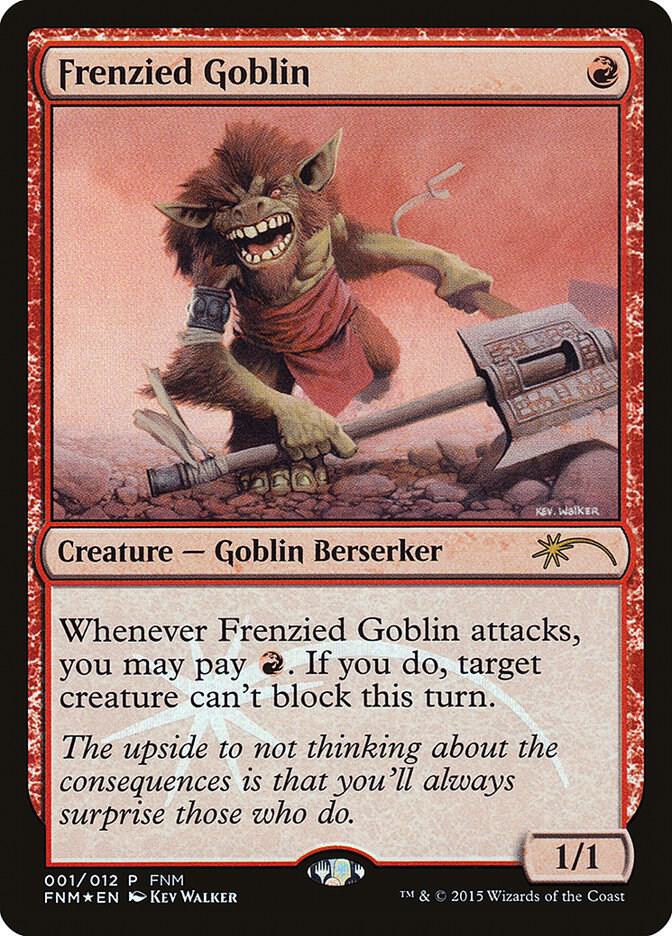 Frenzied Goblin - FNM Promos - Magic: The Gathering - TCGplayer.com