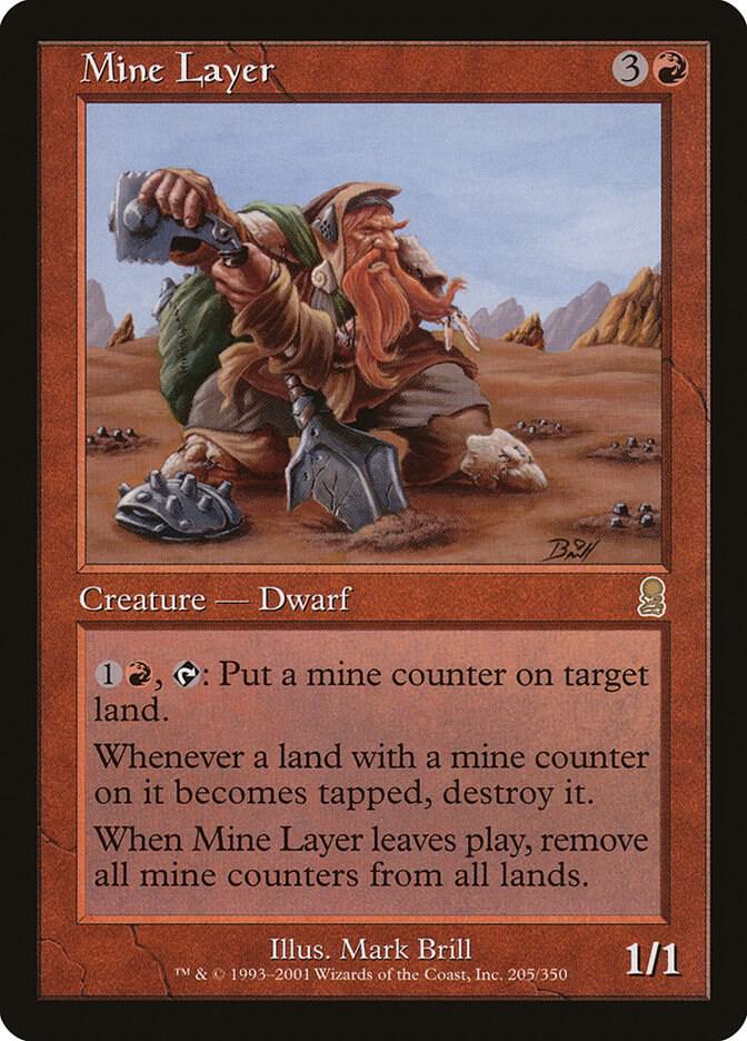 Mine Layer 205 card