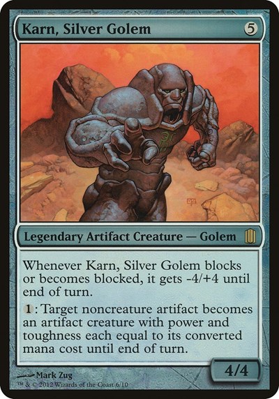 Karn, Silver Golem (Commander's Arsenal)