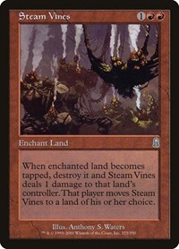 Steam Vines - Odyssey - Magic: The Gathering card