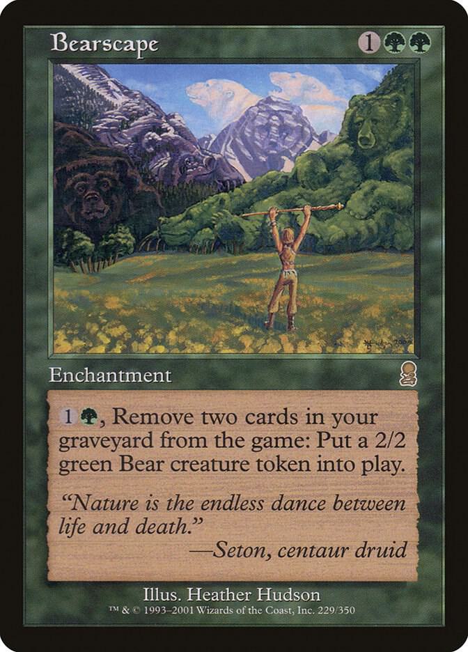 Bearscape - Odyssey - Magic: The Gathering Bearscape - Odyssey - Magic: The Gathering