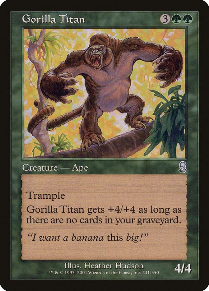 Gorilla Titan 241 card
