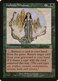 Holistic Wisdom - Odyssey - Magic: The Gathering card