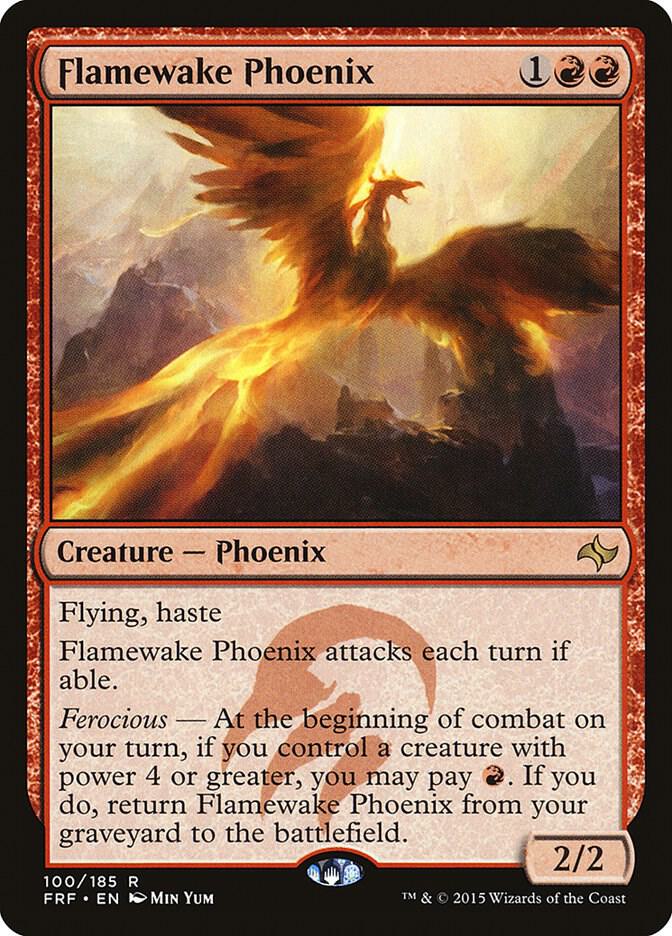 Flamewake Phoenix - Fate Reforged - Magic: The Gathering