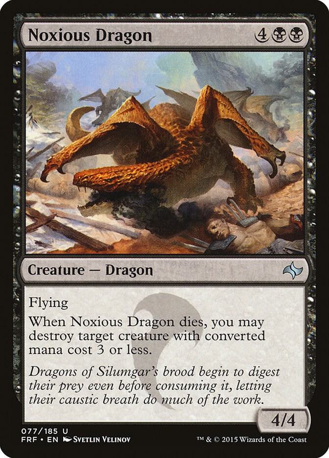 Noxious Dragon 77 card