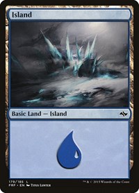 Island (179) - Fate Reforged - Magic: The Gathering card