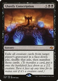 Ghastly Conscription (Fate Reforged)