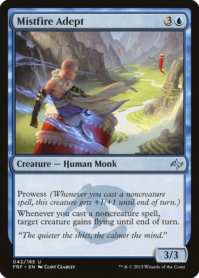 Mistfire Adept 42 card