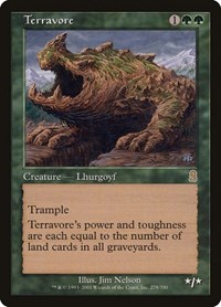 Terravore - Odyssey - Magic: The Gathering card