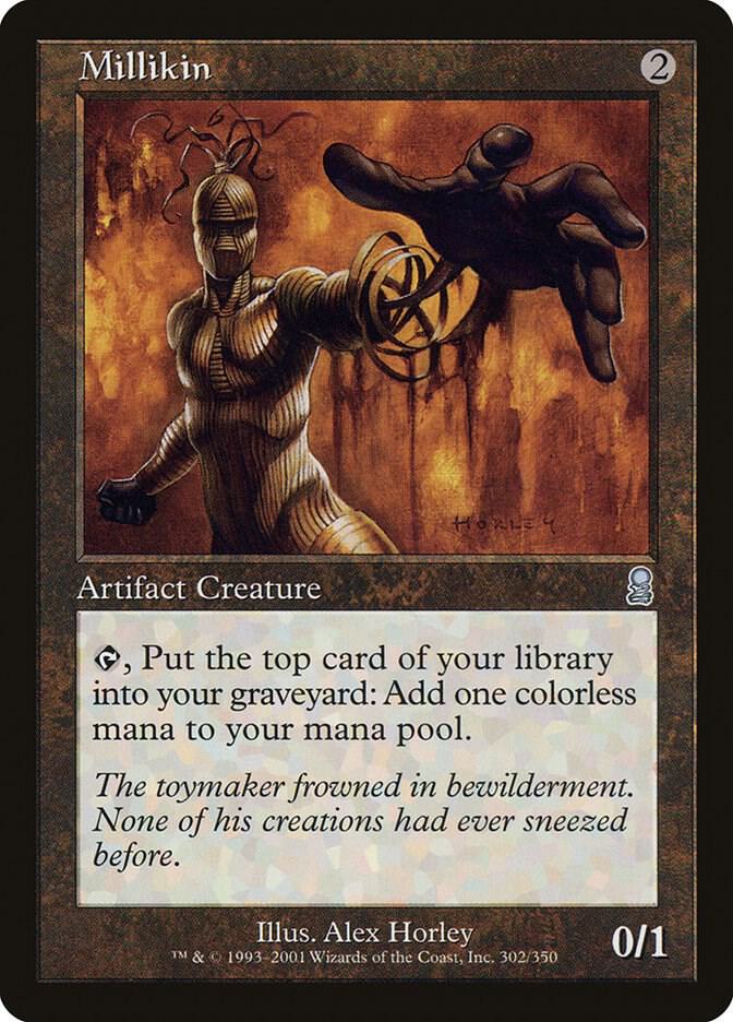 Millikin 302 card