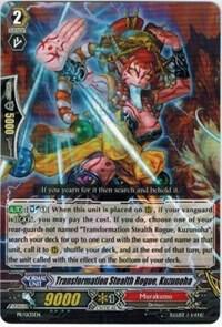 Transformation Stealth Rogue, Kuzunoha