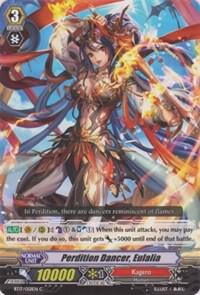 Cardfight!! Vanguard TCG - Perdition Dancer, Agafia (BT17/079EN) - Booster Pack Card From Blazing Perdition Set