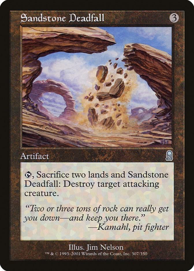 Sandstone Deadfall 307 card