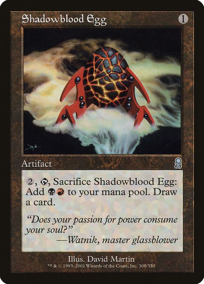 Shadowblood Egg 308 card