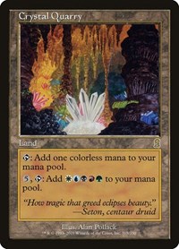 Crystal Quarry - Odyssey - Magic: The Gathering card
