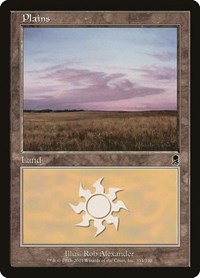 Plains (334) - Odyssey - Magic: The Gathering card