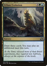 Urban Evolution - Duel Decks: Elspeth vs. Kiora - Magic: The Gathering card