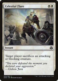 Celestial Flare - Duel Decks: Elspeth vs. Kiora - Magic: The Gathering card