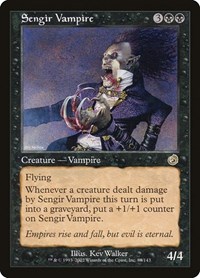 Sengir Vampire - Torment - Magic: The Gathering card