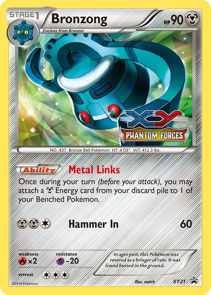 Bronzong - XY21 (Prerelease) XY21