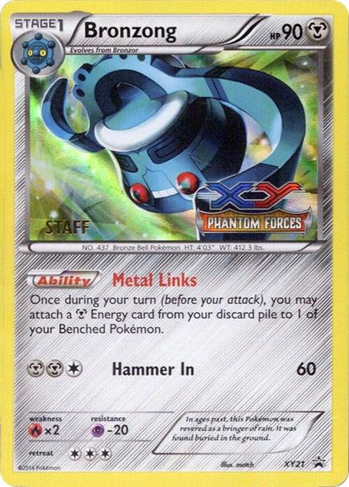 Bronzong - XY21 (Prerelease) [Staff] XY21
