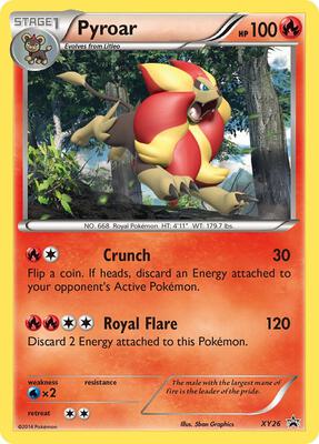 Pyroar - XY26