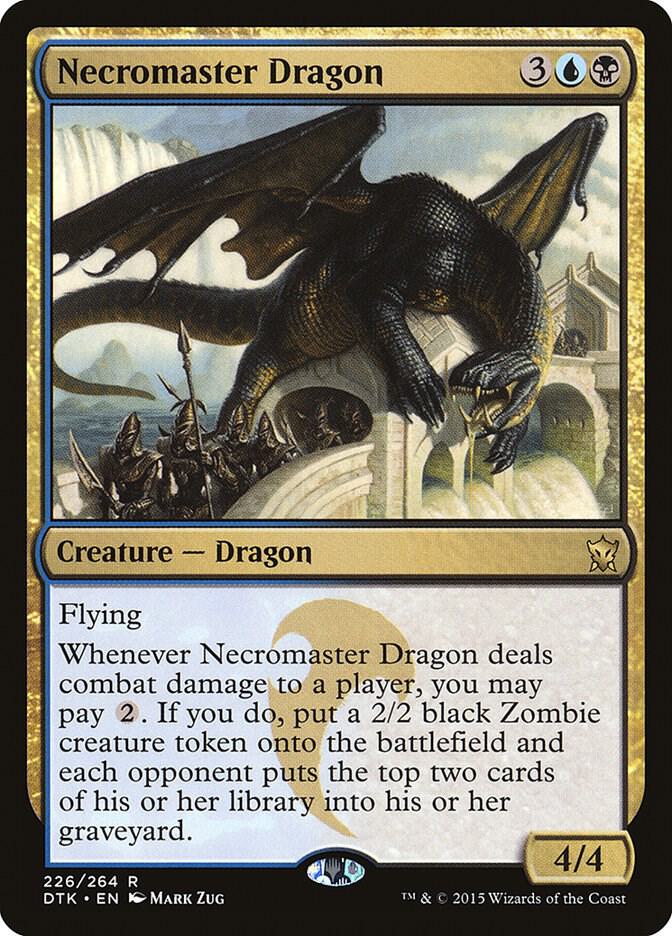 Necromaster Dragon - Dragons of Tarkir - Magic: The Gathering -  TCGplayer.com