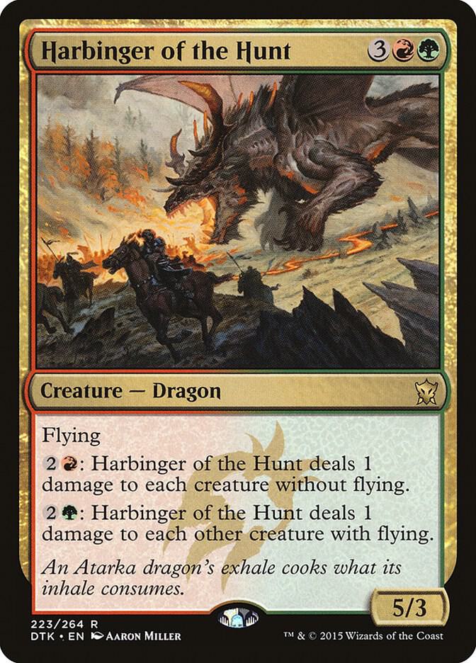 Harbinger of the Hunt 223 card