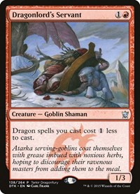 Dragonlord's Servant (Tarkir Dragonfury Promos)