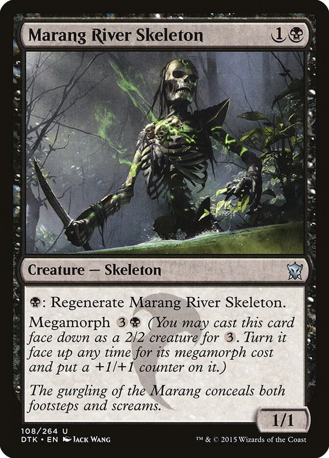Marang River Skeleton 108 card
