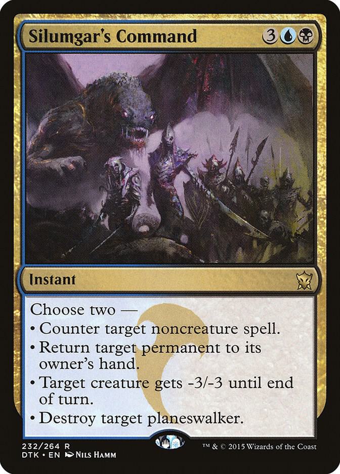 Silumgar's Command 232 card