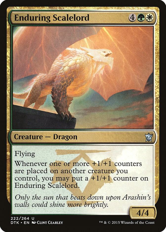 Enduring Scalelord 222 card