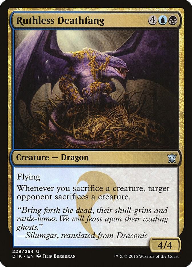 Ruthless Deathfang 229 card
