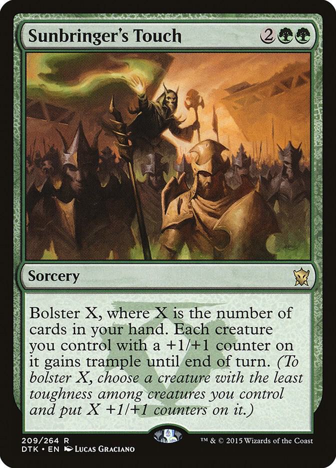 Sunbringer's Touch 209 card