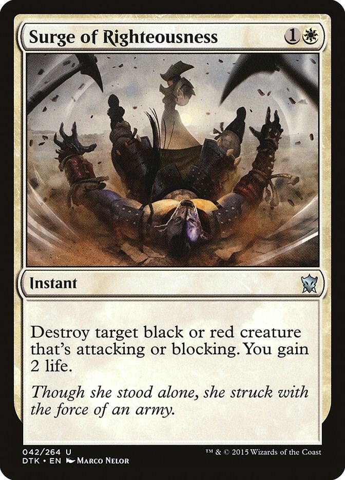 Surge of Righteousness 42 card