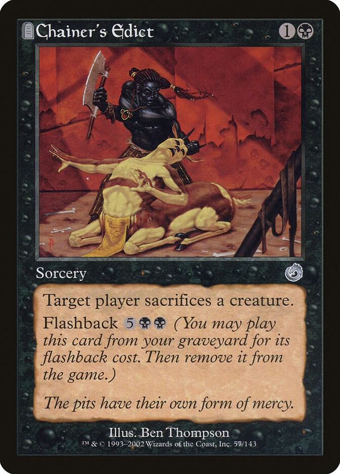 mtg edict cards Magic The Gathering - Mystery - Diabolic Edict main image 0