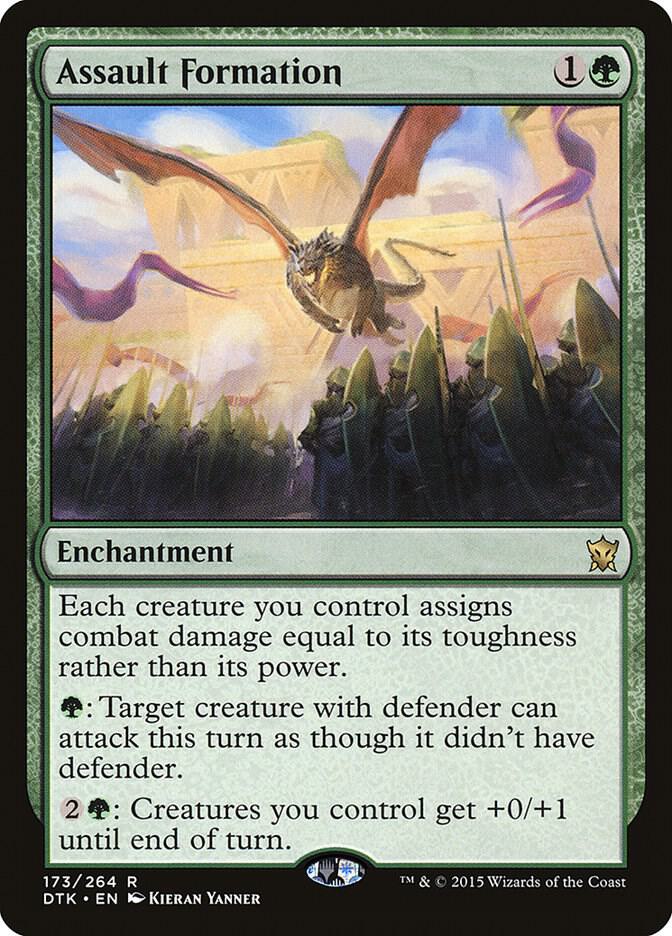 Assault Formation - Dragons of Tarkir - Magic: The Gathering