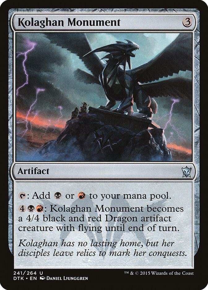 Kolaghan Monument 241 card