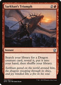 Sarkhan's Triumph (Foil)