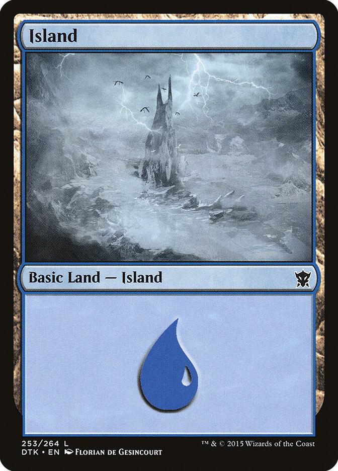 Island (253) 253 card
