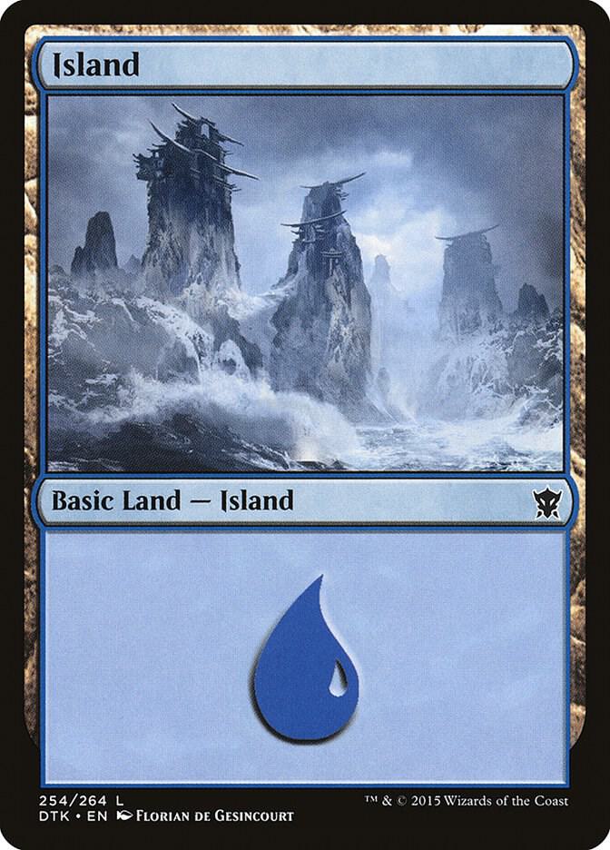 Island (254) 254 card